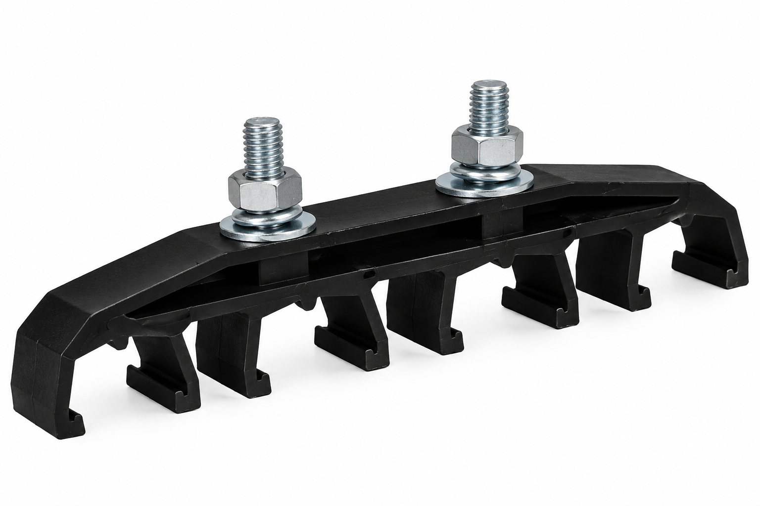 4 Pole Hanger Clamp For Bolted Joint Busbar for 100A,125A,160A,250A,314A and 400A