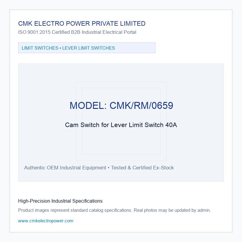 Heavy Duty Cam Switch 40A