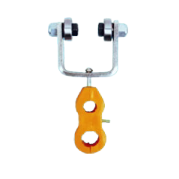 Metal Cable Carrier Trolley – T Channel (Model: CC-16)