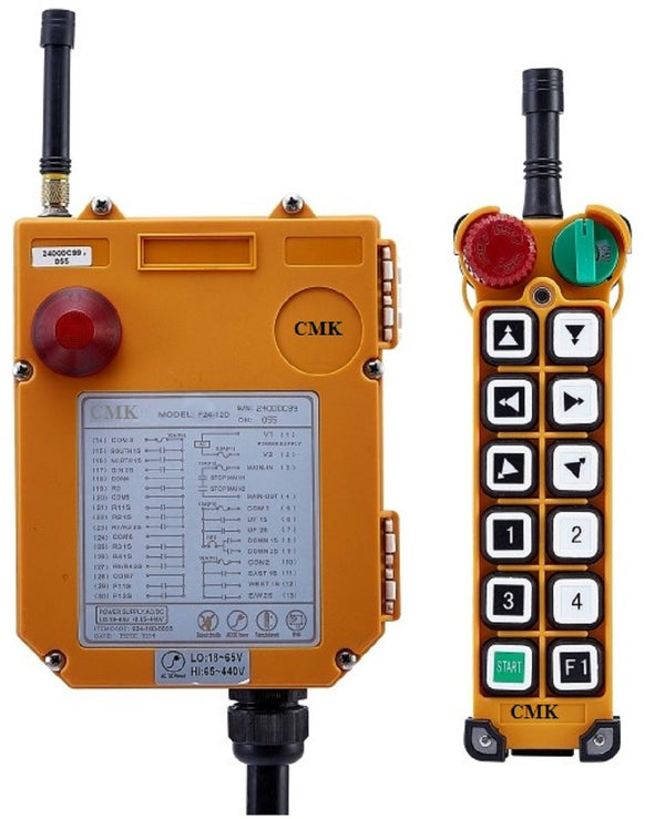 Wireless Radio Remote | Single Speed | Model - F24-12S