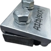 Rail Clamp – Double Bolt Flat Type 90–105 LBS (Model: RCD 90)