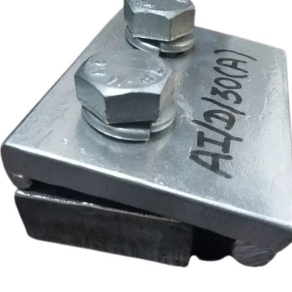 Rail Clamp – Double Bolt Flat Type 90–105 LBS (Model: RCD 90)